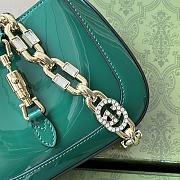 Gucci Jackie 1961 Mini Shoulder Bag Green 699651 size 19x13x3 cm - 5