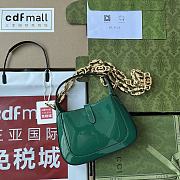 Gucci Jackie 1961 Mini Shoulder Bag Green 699651 size 19x13x3 cm - 3