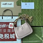 Gucci Jackie 1961 Mini Shoulder Bag Light Pink 699651 size 19x13x3 cm - 2