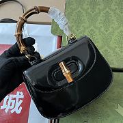 Gucci Bamboo 1947 Mini Top Handle Bag Black 724641 size 17x12x7.5 cm - 3