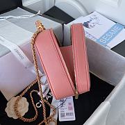 Chanel Vanity Case in Pink Lambskin AS3319 size 16x20.5x7.5 cm - 4