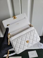 Chanel WOC White Lambskin size 12 x 19 x 3.5 cm - 3