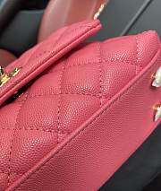 Chanel Coco Mini Bag Pink Grain Leather & Gold Hardware size 19x13x9 cm - 2