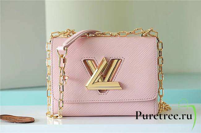 Louis Vuitton Twist PM Epi Wisteria Pink Size 28 x 18 x 8 cm - 1