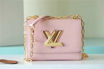 Louis Vuitton Twist PM Epi Wisteria Pink Size 28 x 18 x 8 cm
