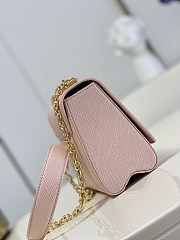 LV Twist PM Pink Epi Leather with The Signature Twist Lock In Moonstone  - 6