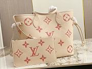 LV Neverfull MM Rose Trianon Pink M21579 size 31x28x14 cm - 3