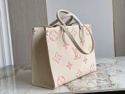 LV OnTheGo MM Rose Trianon Pink M21575 size 35x27x14 cm - 4