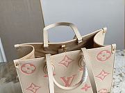 LV OnTheGo MM Rose Trianon Pink M21575 size 35x27x14 cm - 2