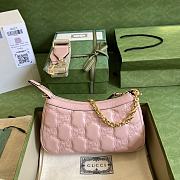 Gucci GG Matelassé Handbag Pink 735049 size 25x15x8 cm - 4