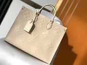 Louis Vuitton Onthego GM Cream M45081 size 41 x 34 x 19 cm - 1