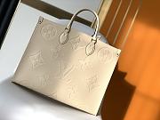 Louis Vuitton Onthego GM Cream M45081 size 41 x 34 x 19 cm - 3