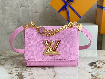 Louis Vuitton Twist PM Pink Size 19 x 15 x 9cm