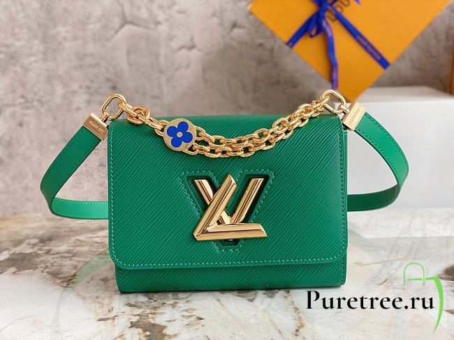 Louis Vuitton Twist PM Green Size 19 x 15 x 9cm - 1