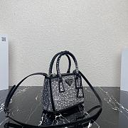 Prada Galleria Satin Mini-Bag With Crystals size 20 x 14.5 x 9.5 cm - 2