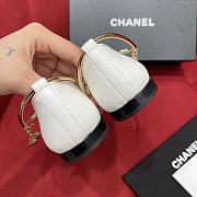 Chanel Ballerina Flats White & Black - 6
