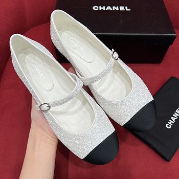 Chanel Mary Janes White & Black 