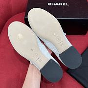 Chanel Mary Janes White & Black  - 6
