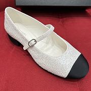 Chanel Mary Janes White & Black  - 4