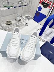 Prada Leather Sneakers White - 3