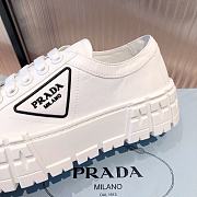 PRADA | Double Wheel nylon gabardine sneakers White - 6