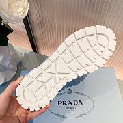 PRADA | Double Wheel nylon gabardine sneakers White - 2