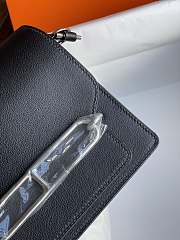 Hermes Roulis Mini Bag Black & Silver Hardware size 19cm - 3