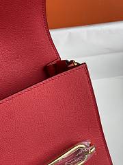 Hermes Roulis Mini Bag Red & Golden Hardware size 19cm - 6