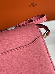 Hermes Roulis Mini Bag Pink & Golden Hardware size 19cm - 5