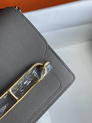Hermes Roulis Mini Bag Grey & Golden Hardware size 19cm - 5