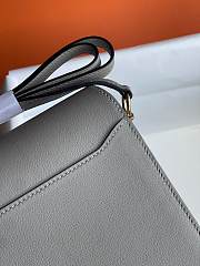 Hermes Roulis Mini Bag Grey & Golden Hardware size 19cm - 3