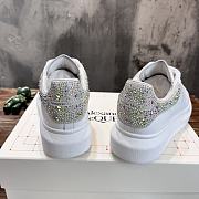Alexander McQueen Oversized Low-top Sneakers White - 4