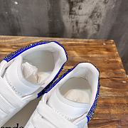 Alexander McQueen Oversized Low-top Sneakers Blue - 6