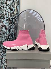 Balenciaga Speed 2.0 Trainers Light Pink/White/Black - 3