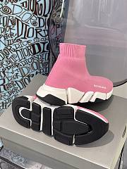 Balenciaga Speed 2.0 Trainers Light Pink/White/Black - 2