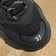 Balenciaga Triple S Sneaker Full Black  - 4