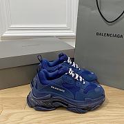 Balenciaga Triple S Sneaker Full Blue - 1