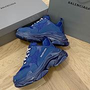 Balenciaga Triple S Sneaker Full Blue - 5