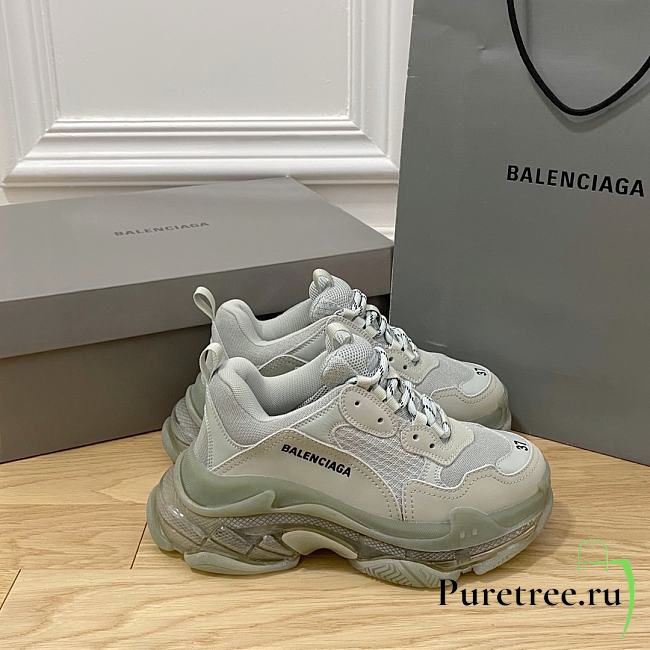 Balenciaga Triple S Sneaker Full Grey - 1