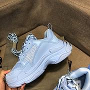 Balenciaga Triple S Sneaker Light Blue - 6