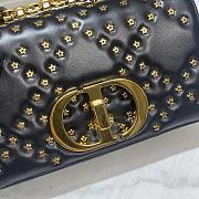 Dior Caro Small Bag Black Lucky Star Cannage Lambskin size 20x12x7 cm - 2