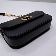 Dior 30 Montaigne Avenue Bag Black Box Calfskin 22.5x12.5x6.5 cm - 6