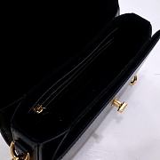 Dior 30 Montaigne Avenue Bag Black Box Calfskin 22.5x12.5x6.5 cm - 5