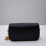 Dior 30 Montaigne Avenue Bag Black Box Calfskin 22.5x12.5x6.5 cm - 4