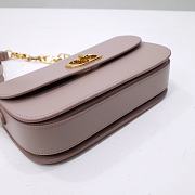Dior 30 Montaigne Avenue Bag Dusty Pink Box Calfskin 22.5x12.5x6.5 cm - 3