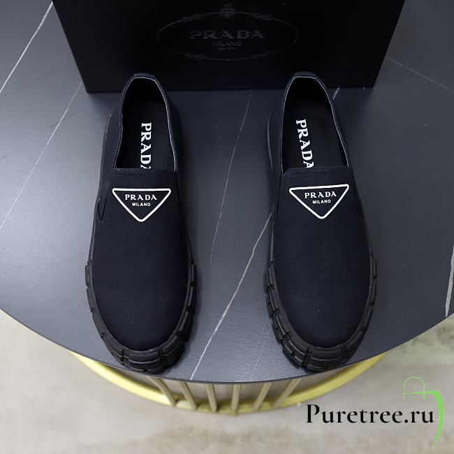 Prada Slip-on Sneakers Full Black - 1