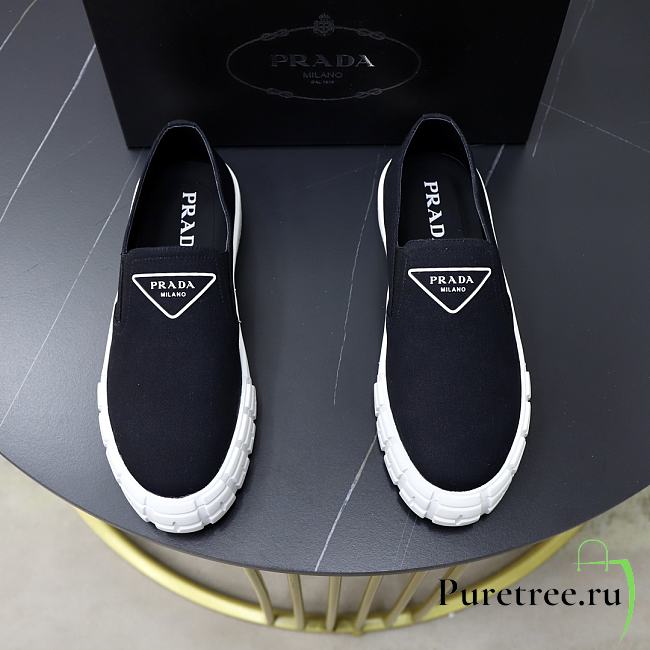 Prada Slip-on Sneakers Black - 1