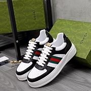 Gucci Screener Sneaker Black Leather - 3