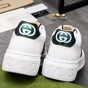 Gucci Screener Sneaker White Leather - 5
