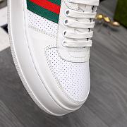 Gucci Screener Sneaker White Leather - 4